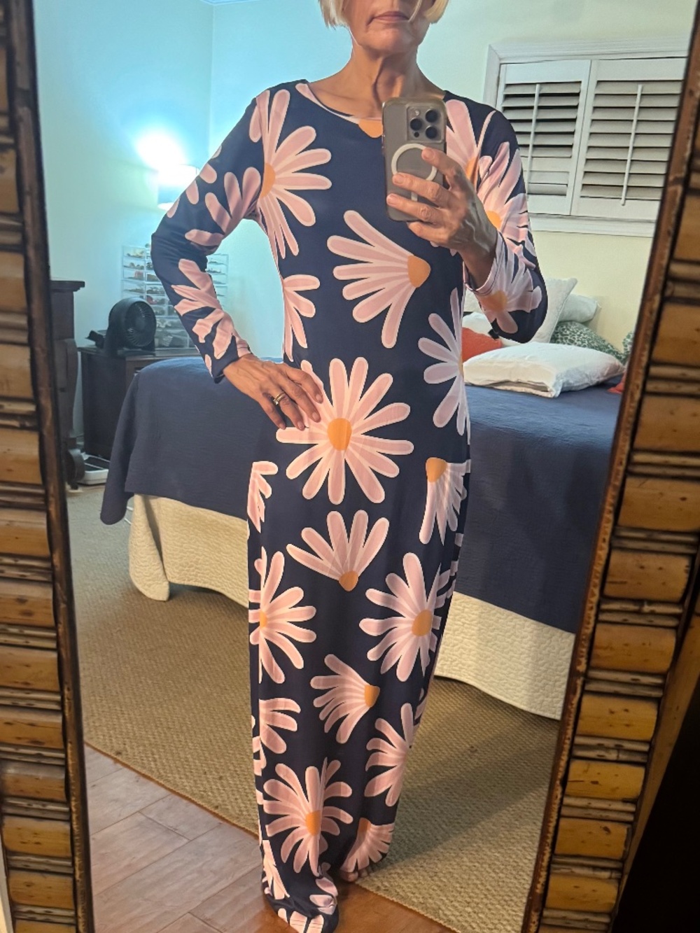 Compania Fantastica NWR big daisy print maxi